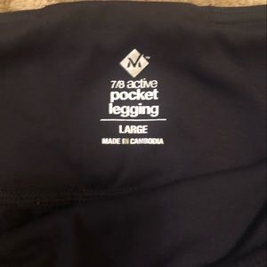 7/8 workout leggings